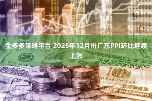 金多多策略平台 2025年12月份广东PPI环比继续上涨